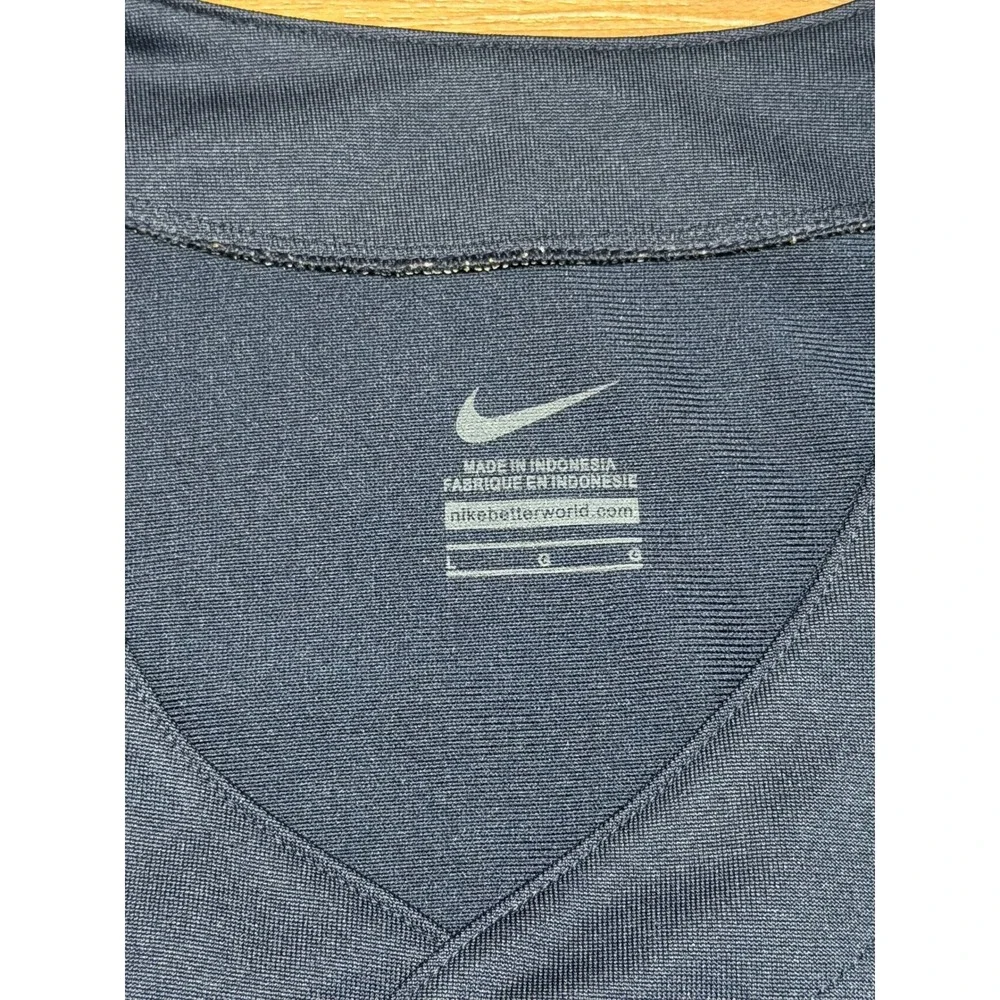 Nike Team North Carolina Tar Heels Baseball Jersey #55 Navy Blue Mens Sz L
